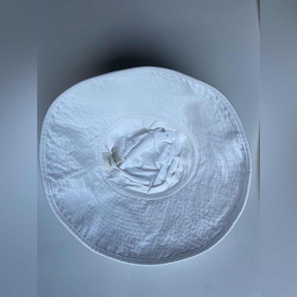 Aritzia  wilfred white bucket Elegant White Sun Hat - Picture 7 of 10